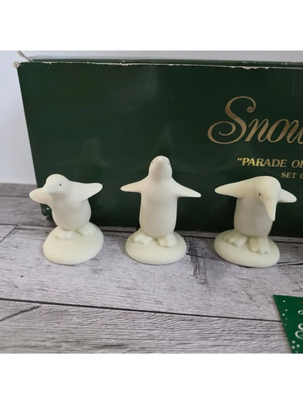 Department 56 Snowbabies Parade Of Penguins Set Of 6 Figurines With Box